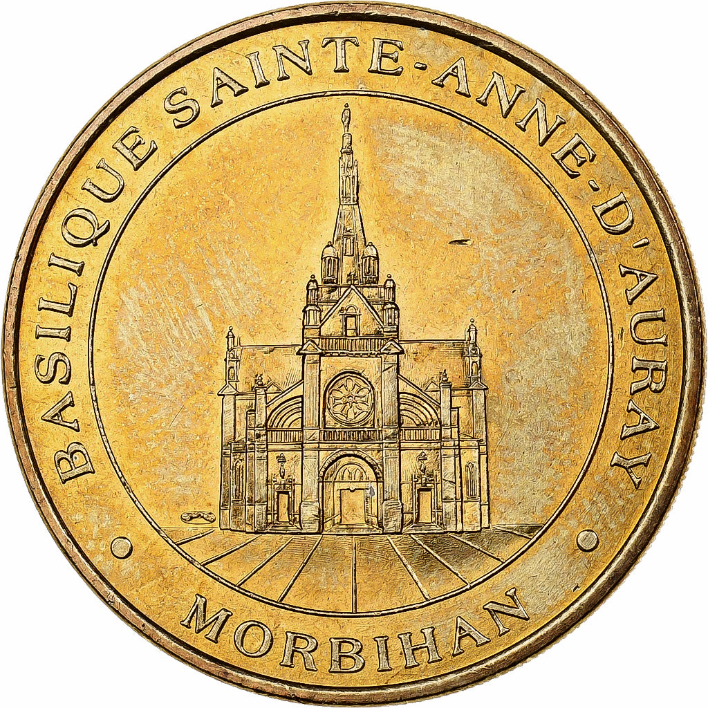 France, Token, 56/ Sainte Anne d'Auray - Basilique, 2003, Copper-nickel