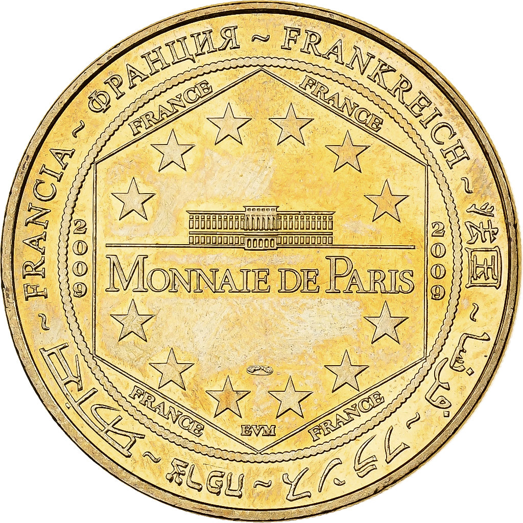 France, Jeton, Jaunay-Clan - Futuroscope n°7, 2009, Cupro-nickel Aluminium