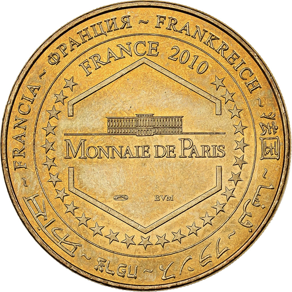 França, Token, 76/ Cathédrale Notre-Dame - Le Havre, 2010, Cuproníquel