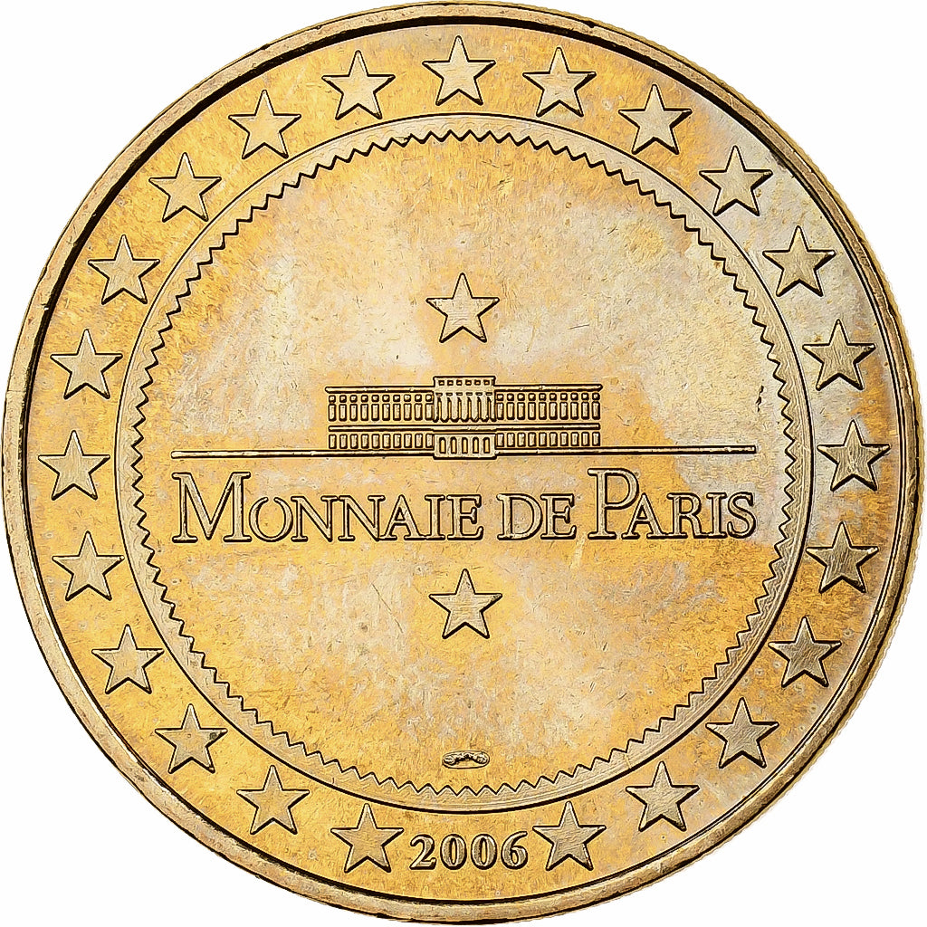 France, Token, 60/ Château de Chantilly, 2006, Copper-nickel Aluminium, Monnaie