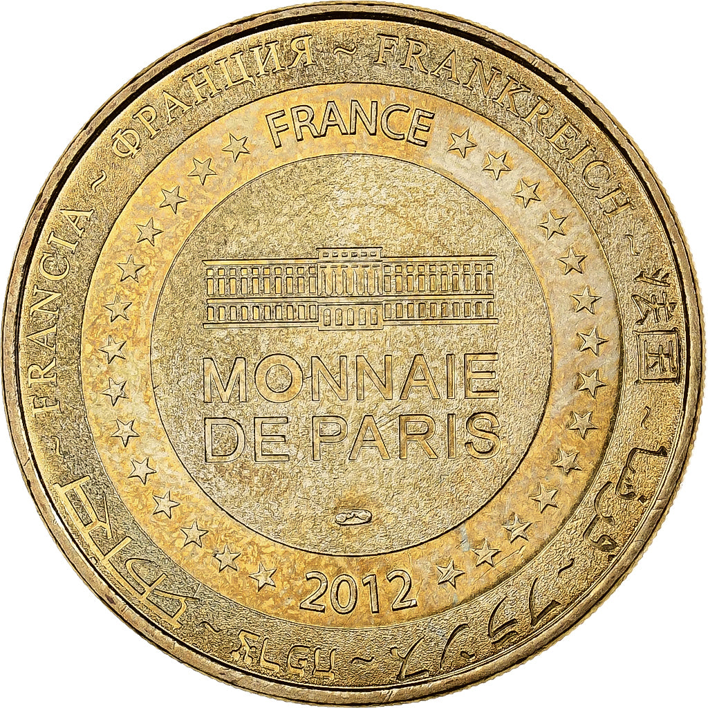 France, Token, 37/ Parc Mini-Châteaux - Amboise, 2012, Copper-nickel Aluminium