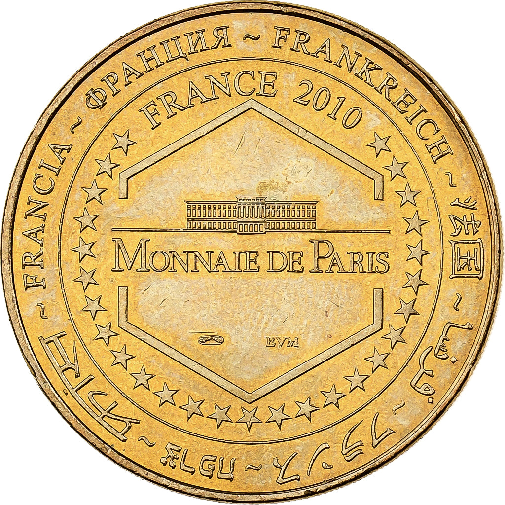 Frankreich, betaalpenning, Le Mans - Le vieux Mans, 2010, Copper-nickel