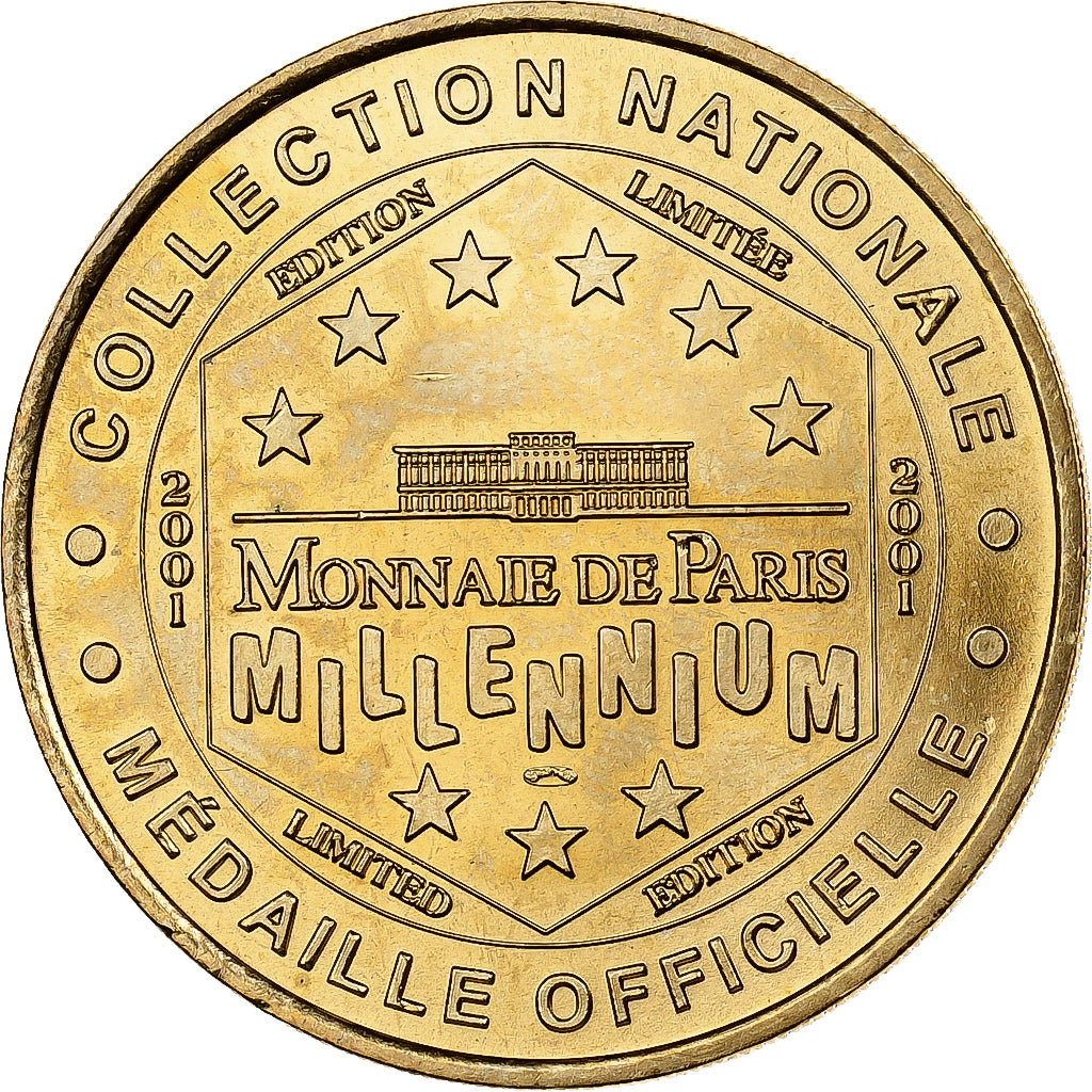 France, Token, Marienthal -  Basilique, 2001, Copper-nickel Aluminium, MDP