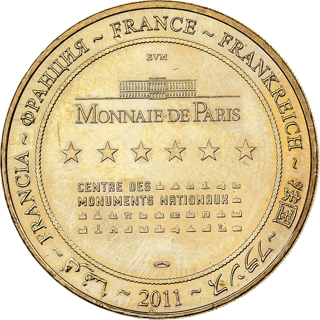 Francja, Token, Carnac - Les alignements n°3, 2011, Miedzionikiel Aluminium