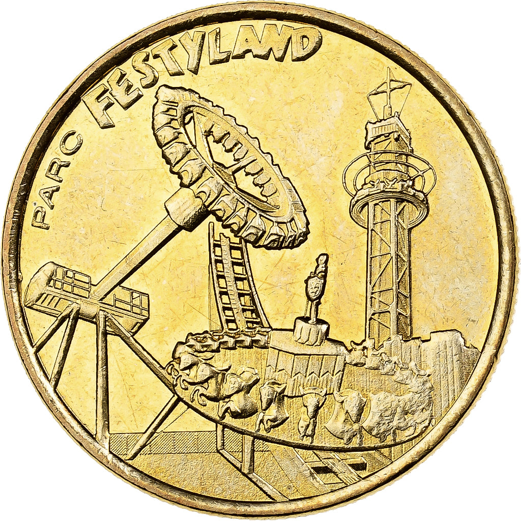 Frankreich, betaalpenning, Bretteville-sur-Odon -  Festyland Parc, 2012