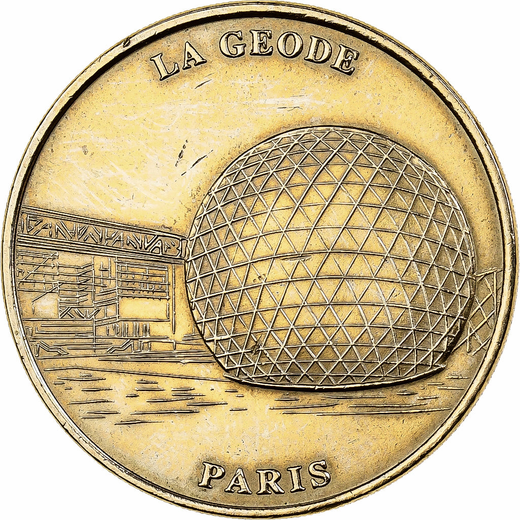 France, Token, Touristic token, Paris - La Géode n° 2, 2002, MDP, EF(40-45)