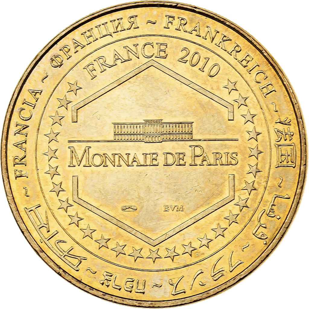 France, Token, Chartres - La Cathédrale n°3, 2010, Copper-nickel Aluminium