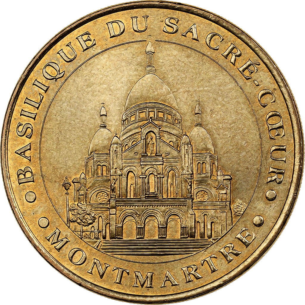 France, Token, Basilique du Sacré Coeur de Montmartre, 2002, Copper-nickel