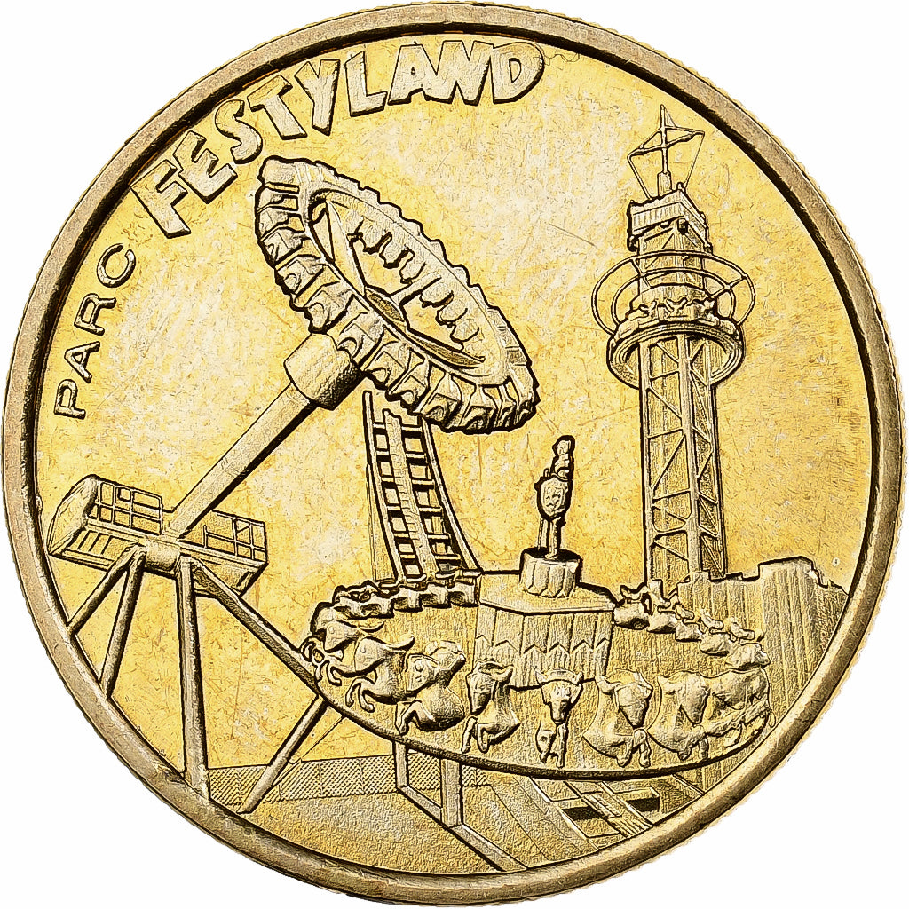 Frankrijk, Token, Bretteville-sur-Odon -  Festyland Parc, 2012, Copper-nickel