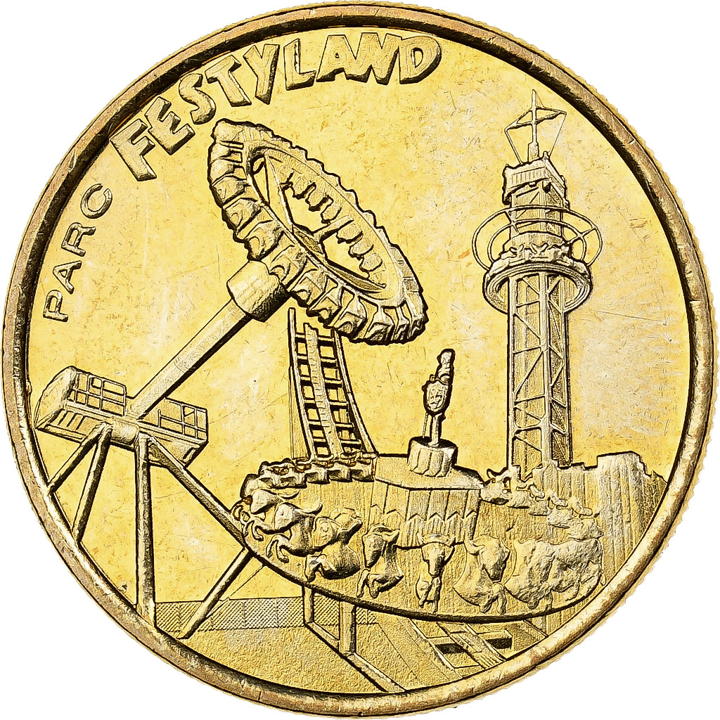 Frankrijk, Token, Bretteville-sur-Odon -  Festyland Parc, 2012, Copper-nickel