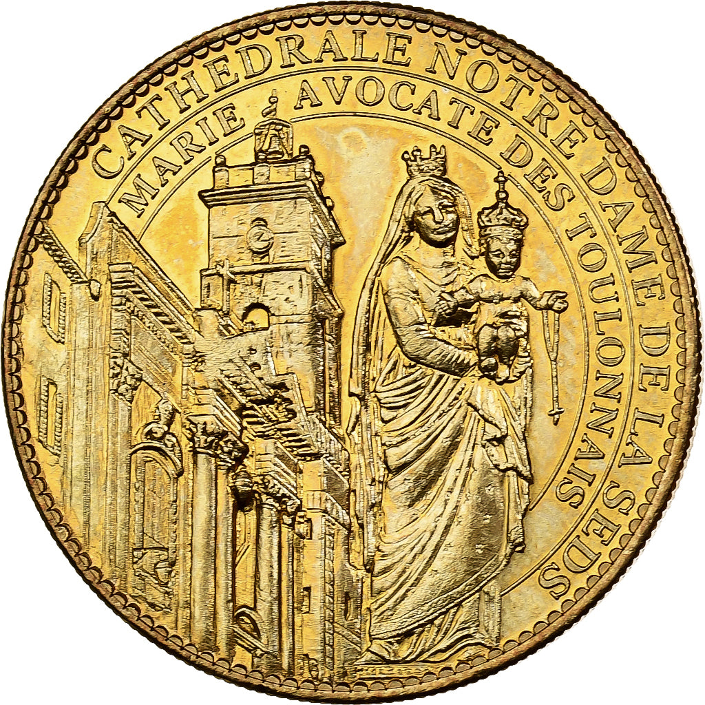 Francja, Token, Cathédrale Notre-Dame de la Seds, 2009, Miedzionikiel