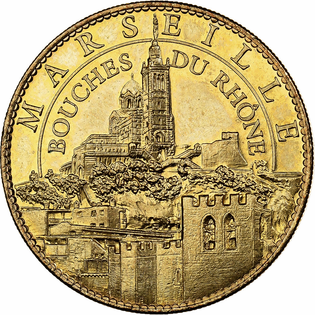 Francja, Token, Marseille - ville, 2010, Miedzionikiel Aluminium, Arthus