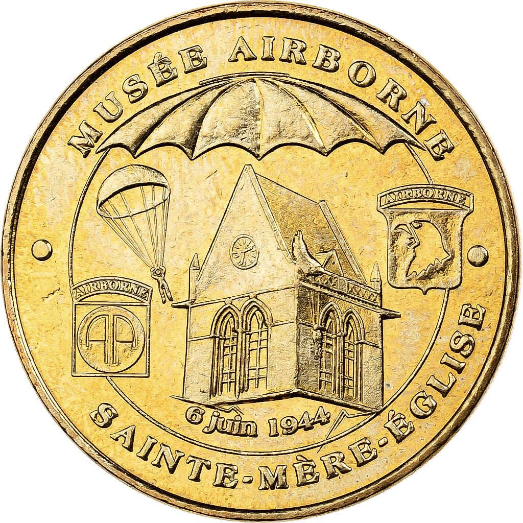 France, Token, Sainte-Mère-l'Eglise - Musée Airbone, 2006, Copper-nickel