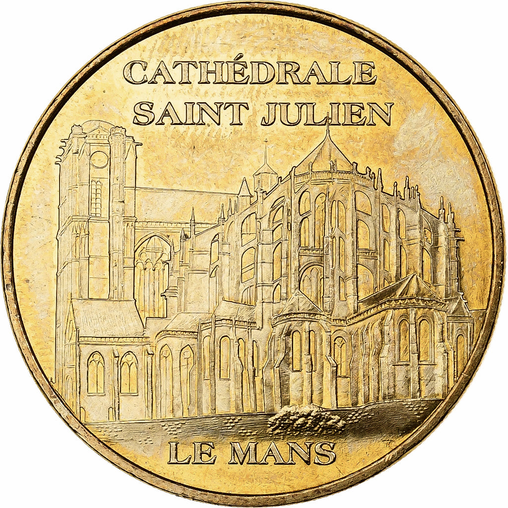 França, Token, Le Mans - Cathédrale Saint-Julien n°1, 2009, Cuproníquel