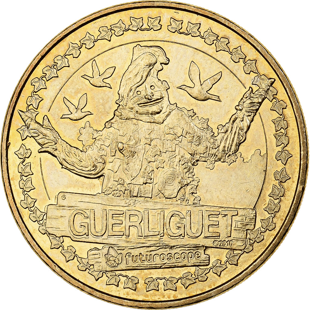 Frankreich, betaalpenning, 86/ Futuroscope - Guerliguet, 2012, Copper-nickel
