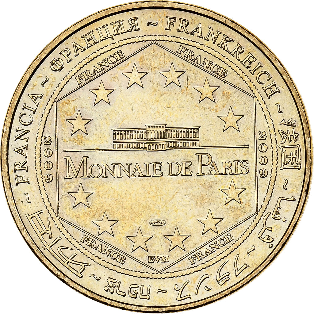 France, Token, Honfleur - Eglise Ste Catherine, 2009, Copper-nickel Aluminium