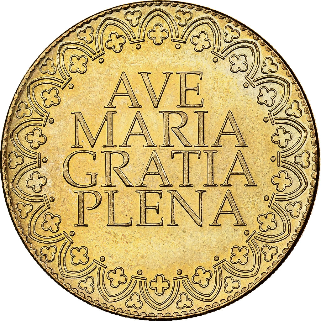 Francja, Token, 75/ Paris - Notre-Dame, Miedzionikiel Aluminium, Arthus