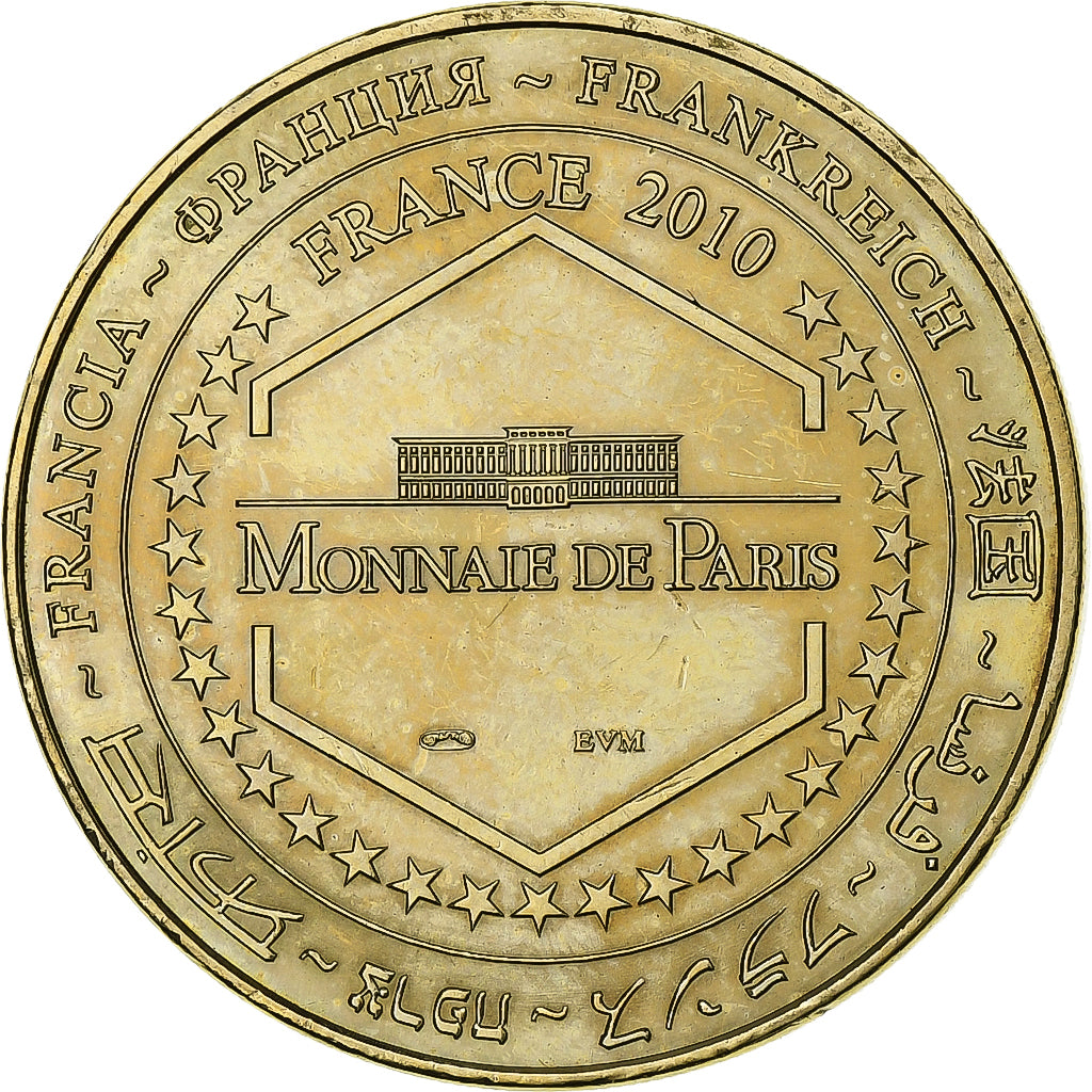 França, Token, Charleville-Mézières - Charles de Gonzague, 2010, Cuproníquel
