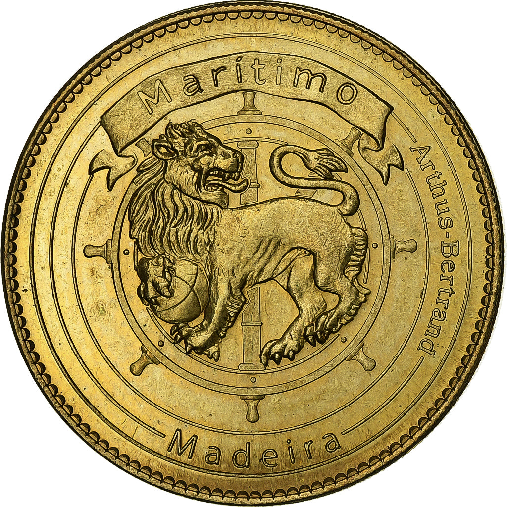 France, Token, Maritimo, Madeira, Undated (1870), Copper-nickel Aluminium