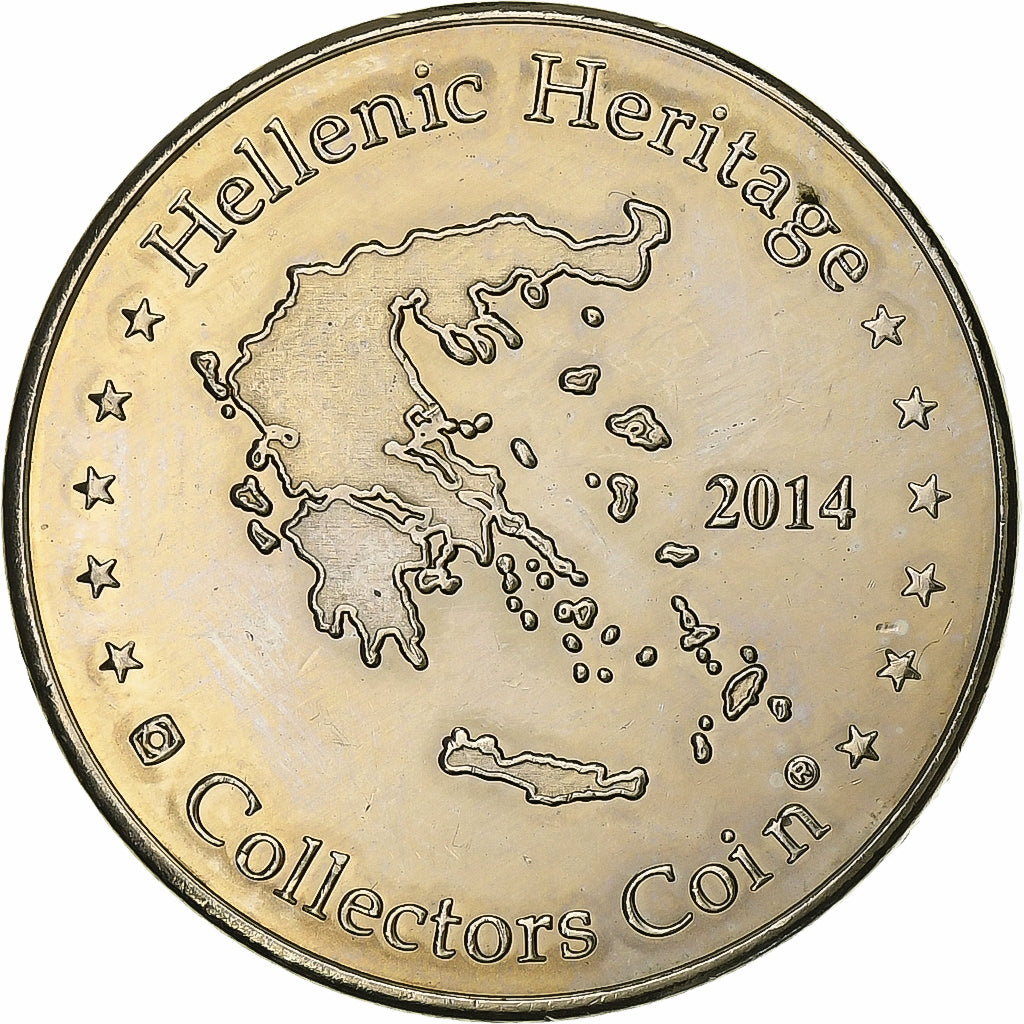Grèce, Jeton, Crète - Grèce, 2014, Cupro-nickel, SUP, Collectors Coin