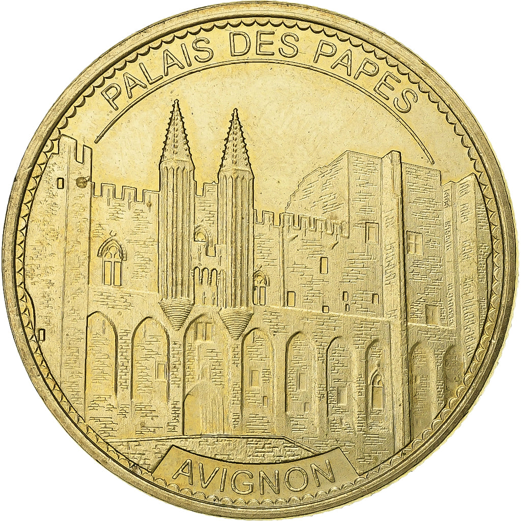 France, Jeton, Avignon, Palais des Papes, 2014, Cupro-nickel Aluminium, SUP