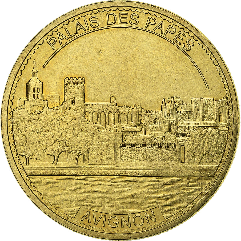France, Token, Avignon, Palais des Papes, 2014, Copper-nickel Aluminium