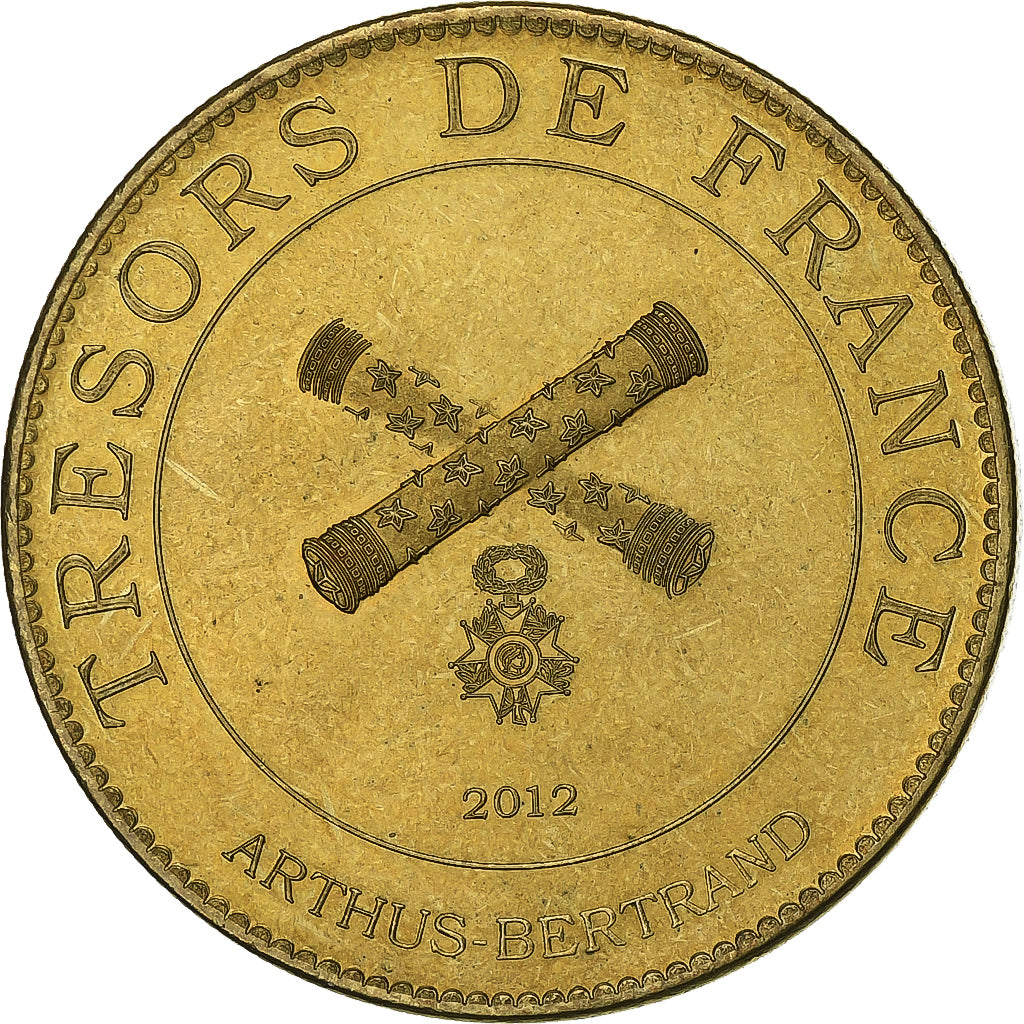 France, Token, Kintzheim -  Montagne des Singes, 2012, Copper-nickel Aluminium