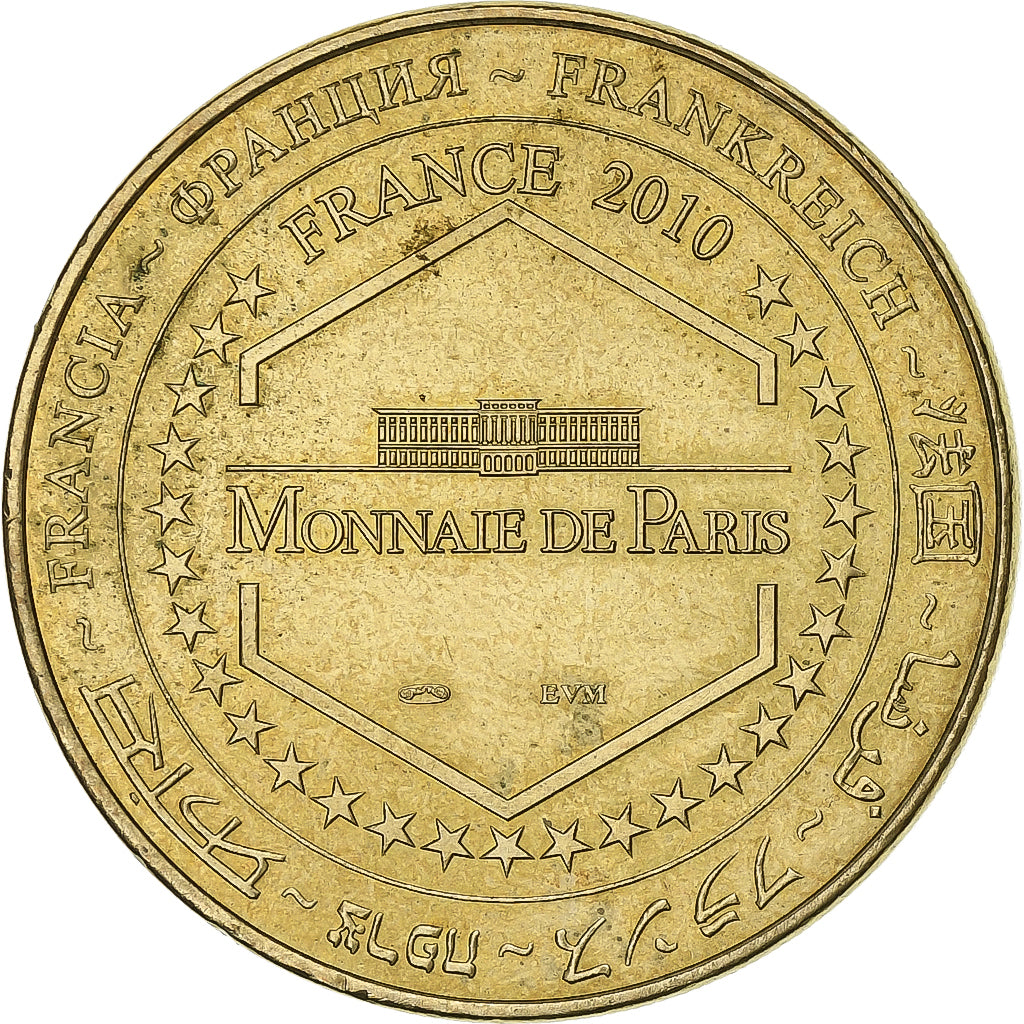 France, Token, Helfaut - La coupole n°4, 2010, Copper-nickel Aluminium, MDP