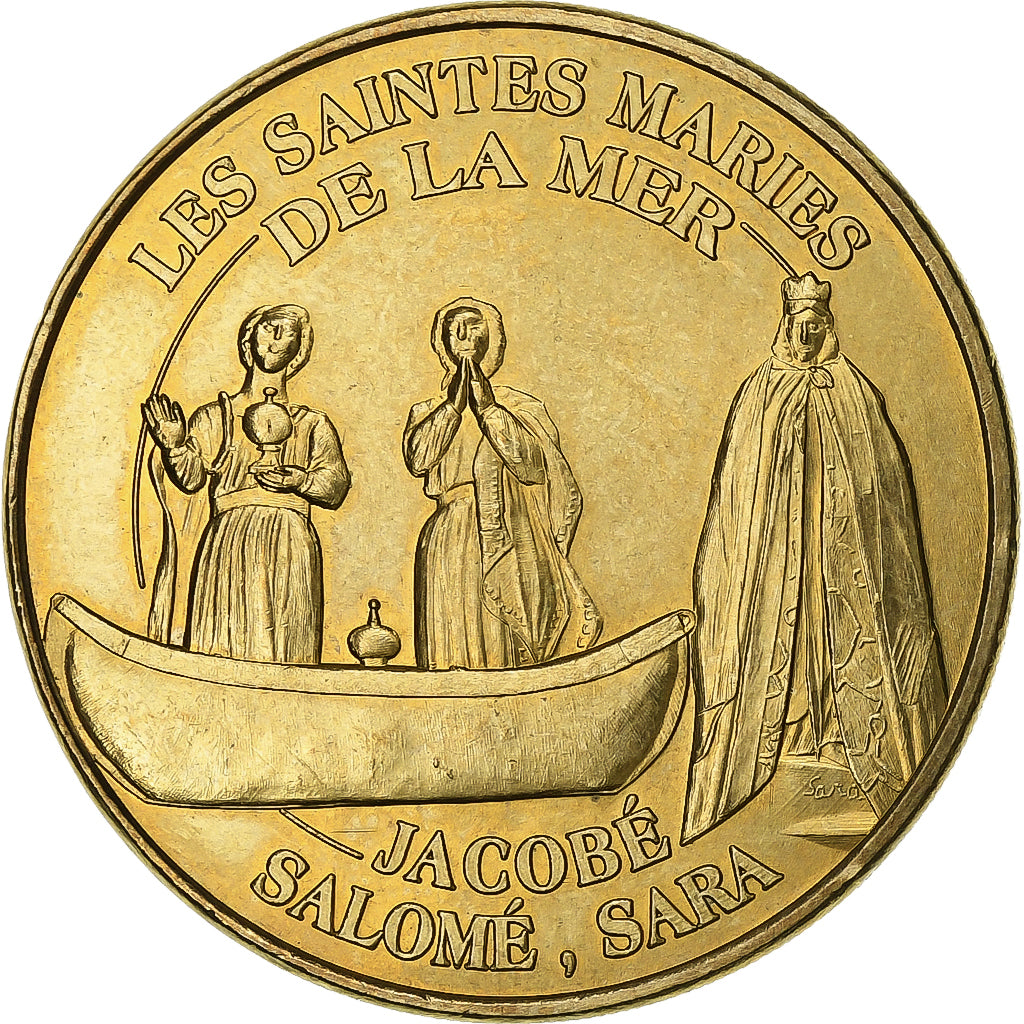 Frankreich, betaalpenning, 13/ Saintes-Maries de la Mer, 2014, Copper-nickel