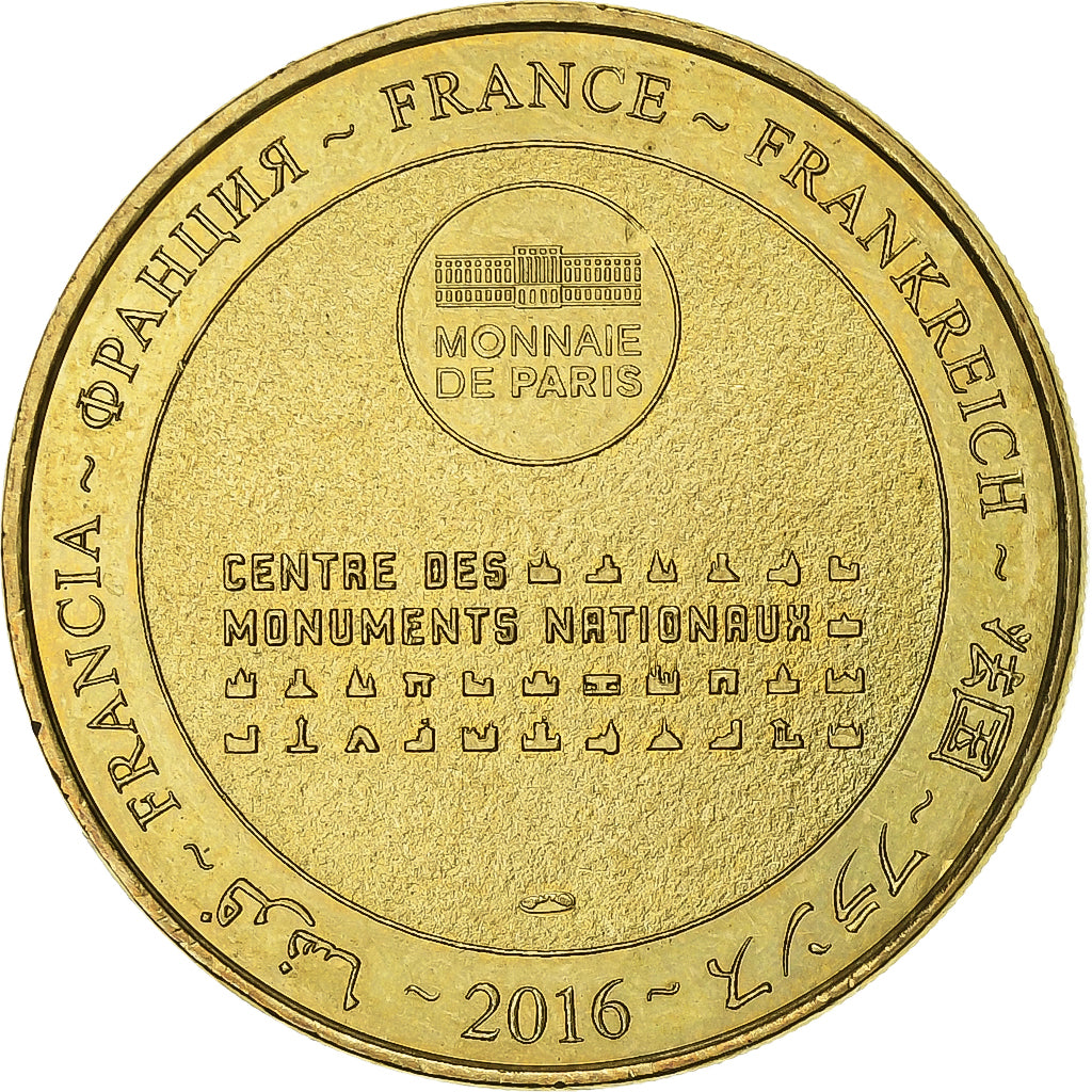 France, Jeton, Cathédrale d'Amiens, 2016, Cupro-nickel Aluminium, SPL, Monnaie