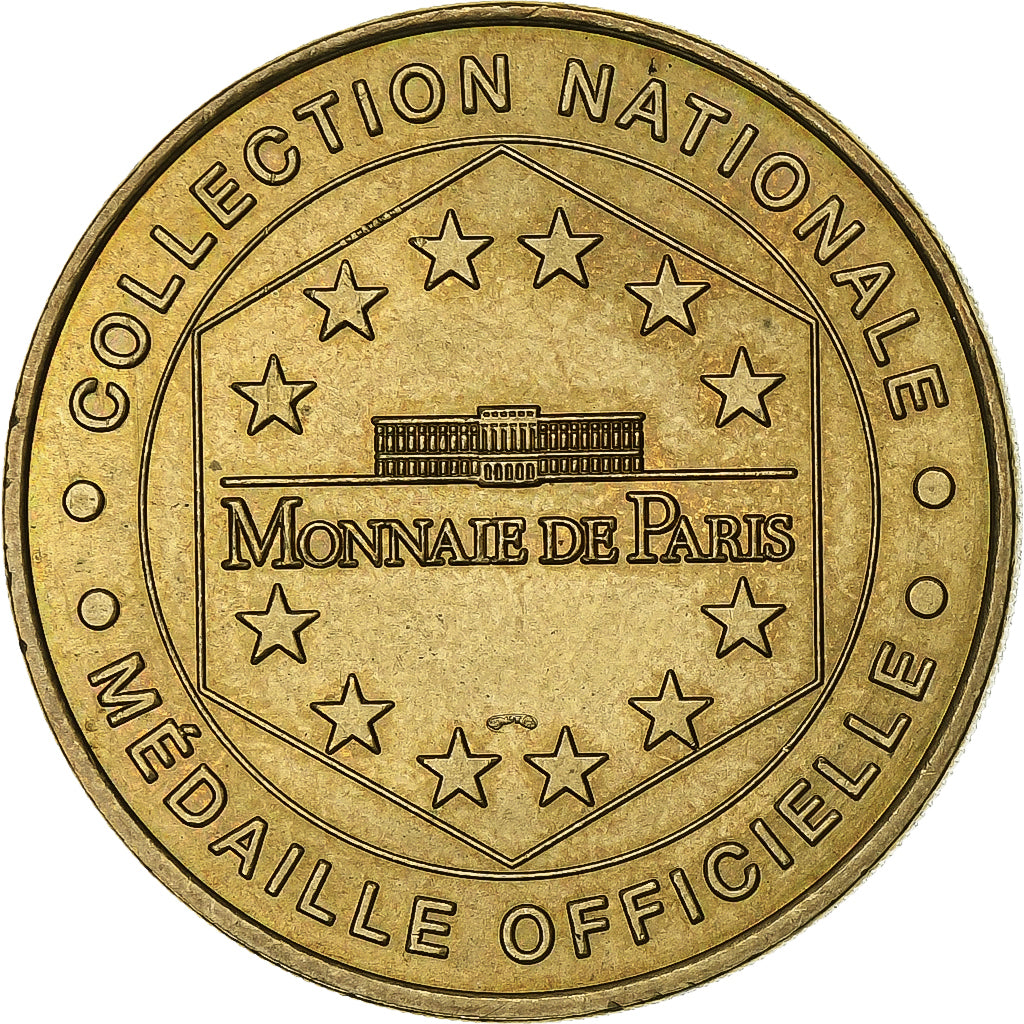 Francia, ficha, La Géode de Paris, 1999, Rame-nichel-alluminio, Monnaie de