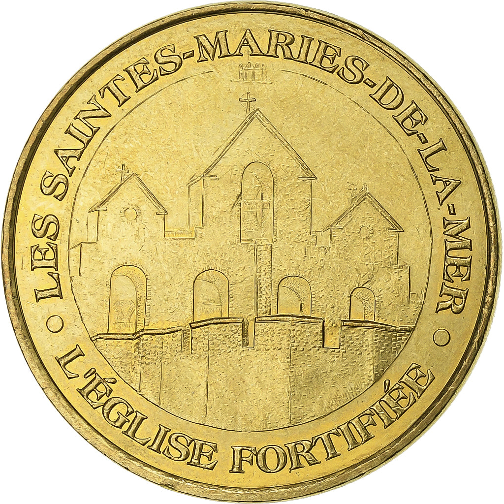 Frankrijk, Token, 13/ Saintes-Maries de la Mer, 2014, Copper-nickel Aluminium