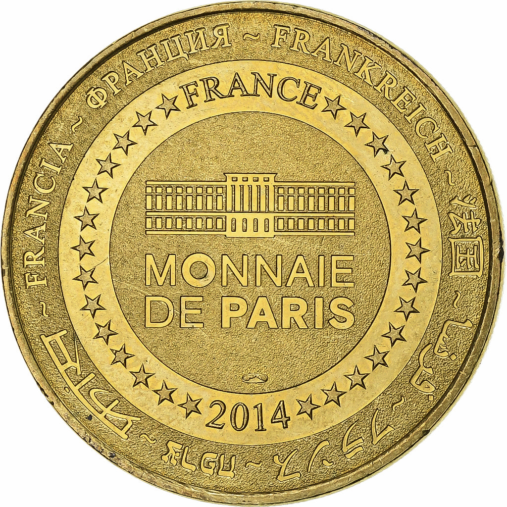 Frankrijk, Token, 13/ Saintes-Maries de la Mer, 2014, Copper-nickel Aluminium