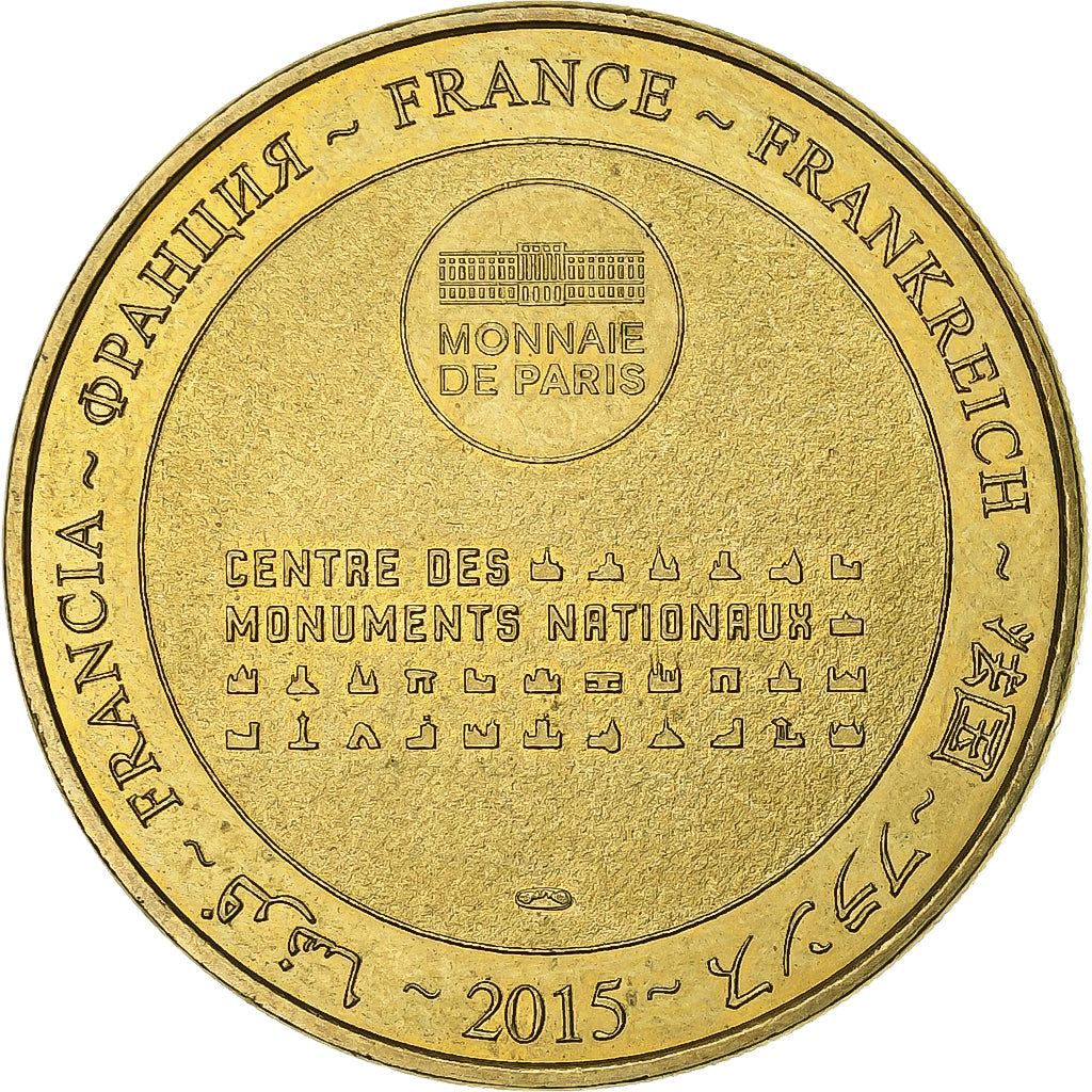 Francia, ficha, 50/ Abbaye du Mont-Saint-Michel, 2015, Rame-nichel-alluminio