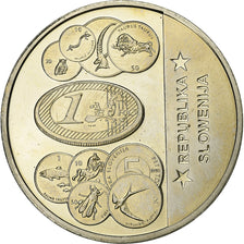 Slovenia, medaglia, L'Europe, Rame placcato argento, SPL-