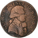 Regno Unito, ficha, Halfpenny Token, George, Prince of Wales, 1794, Rame, MB