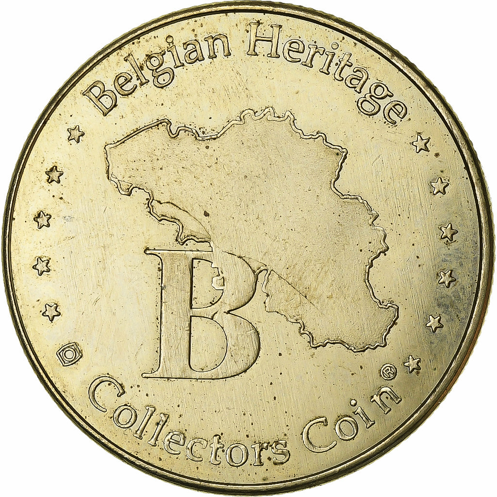 Bélgica, Token, Paradisio, Cobre-níquel, Souvenirs et Patrimoine, AU(50-53)