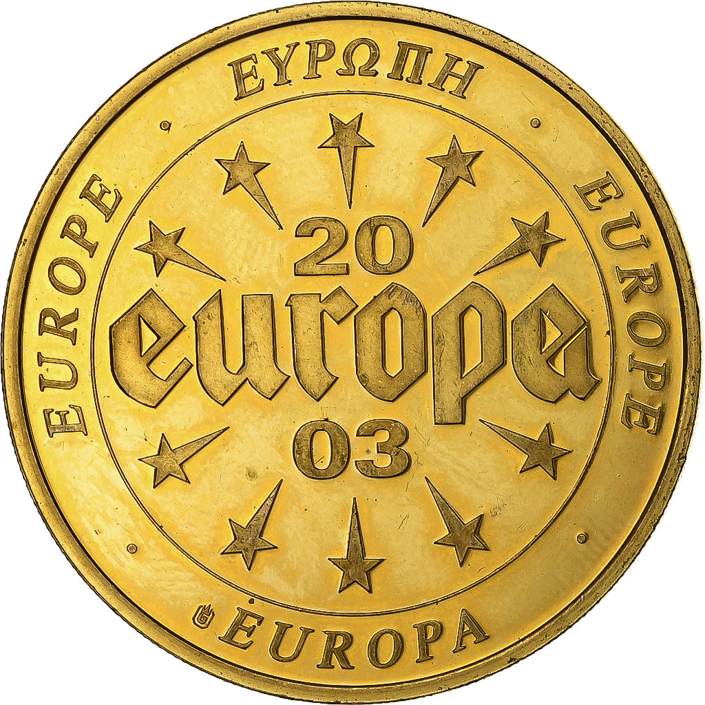 Hiszpania, Token, L'Europe, 2003, Stop miedzi, AU(55-58)