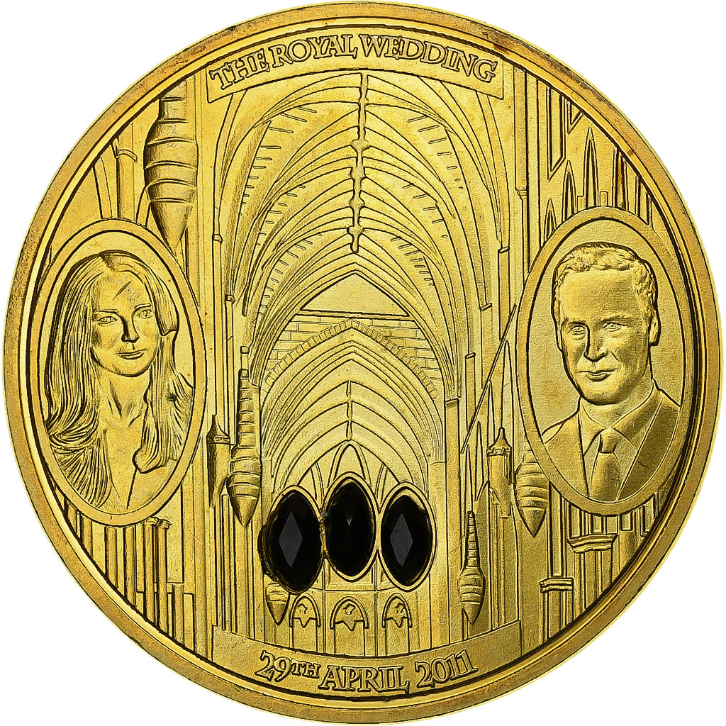 United Kingdom, Medal, William et Kate, The Royal Wedding, 2011, Copper Gilt