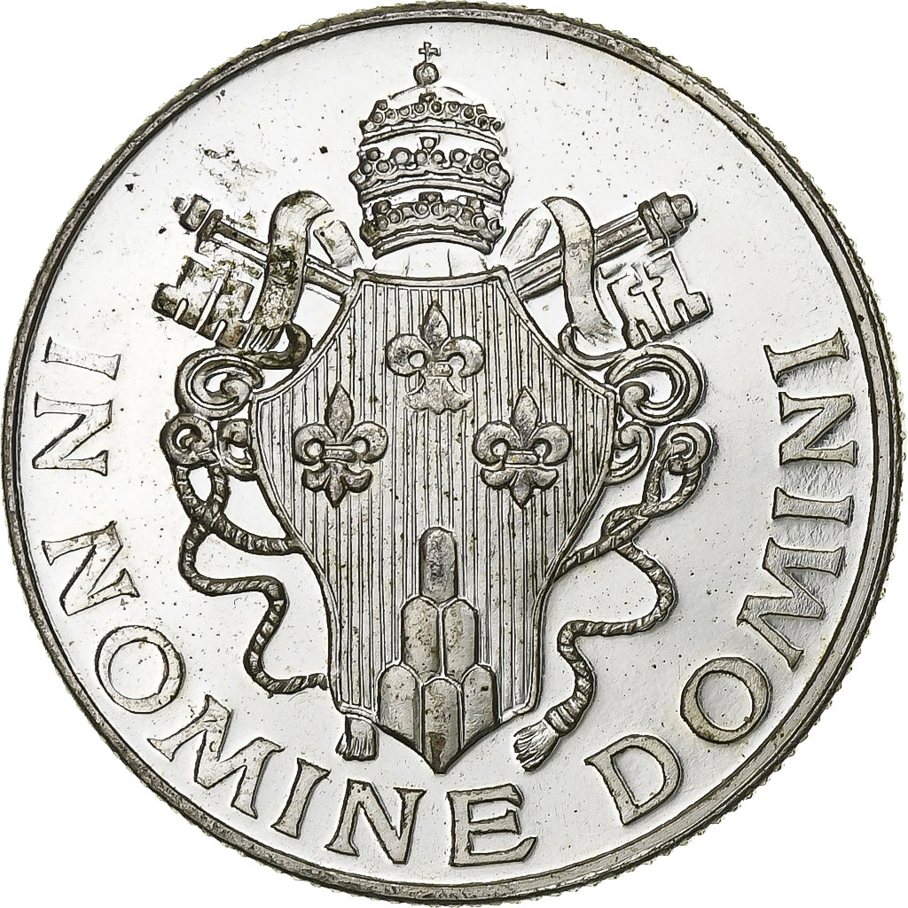 Vatican, Médaille, Paul VI, Silvered copper, SUP