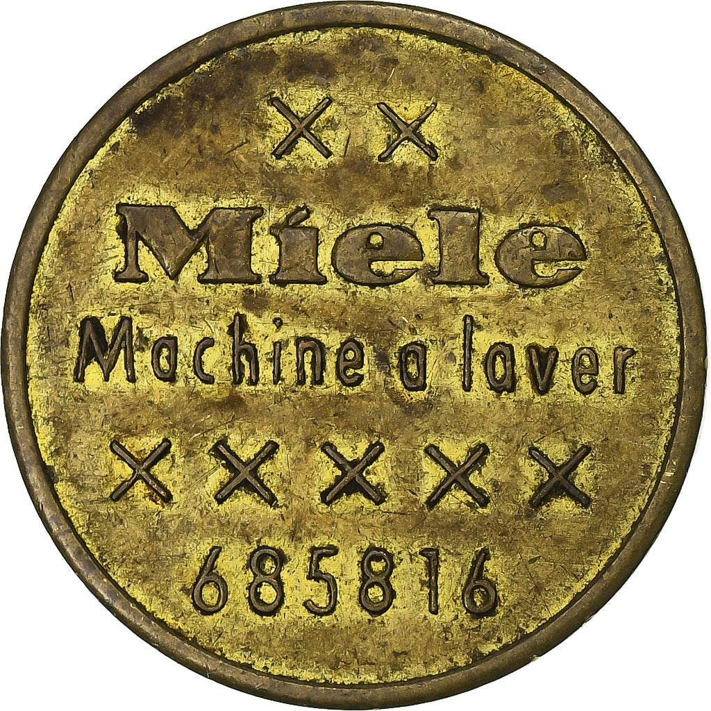Niemcy, Token, Miele, Machine à Laver, Stop miedzi, EF(40-45)