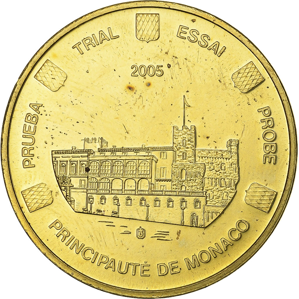 Monaco, medaglia, 50 C, Essai Trial, 2005, Cupro-aluminium-nickel, SPL