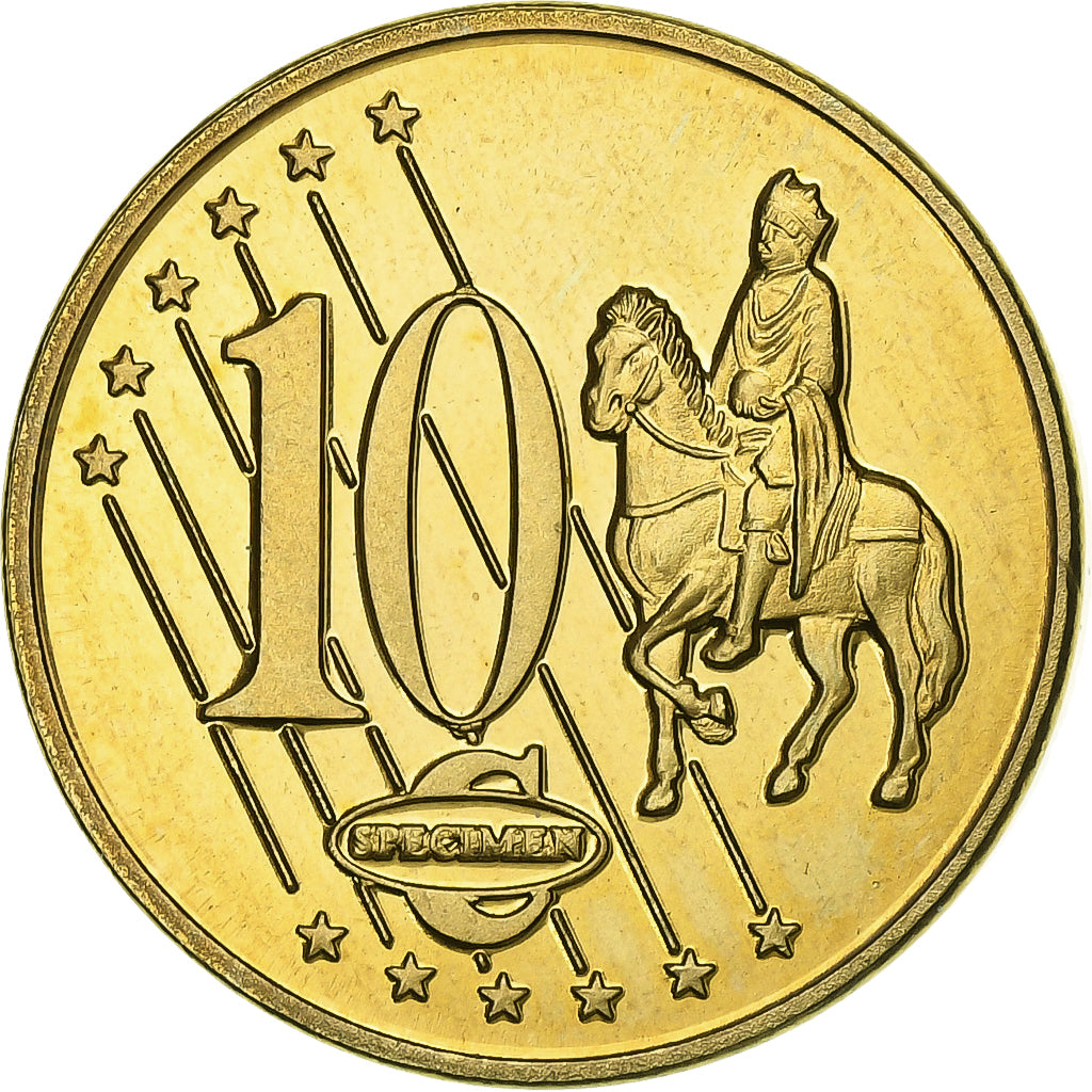 Mónaco, medalha, 10 C, Essai-Trial, 2005, Cupro-aluminium-nickel, MS(63)