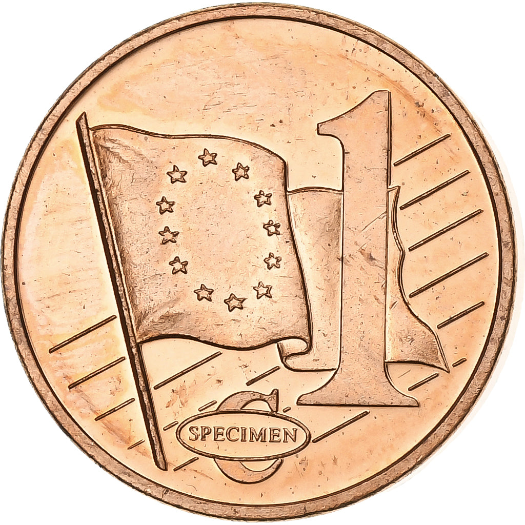 Monaco, medaglia, 1 C, Essai Trial, 2005, Rame, SPL