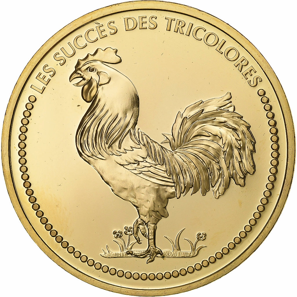 Frankrijk, Medaille, La France, Champion du Monde de Football, 1998, Copper