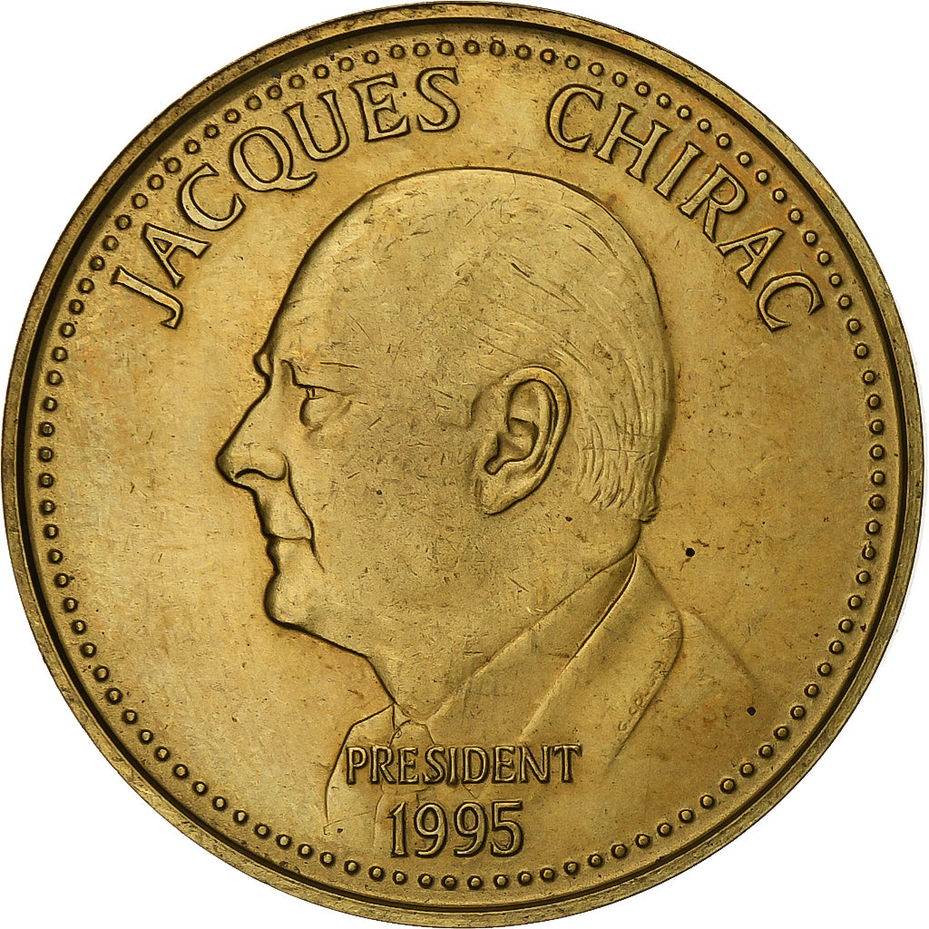 Frankreich, Medaille, Jacques Chirac, Elections Présidentielles, 1995, Bronze