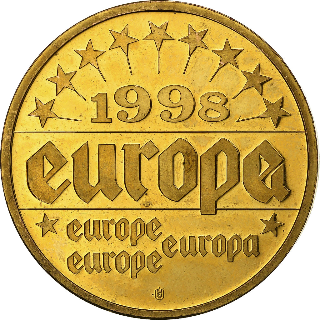 Finlande, Médaille, Europe, Alexander I, 1998, Copper-Nickel Gilt, SPL
