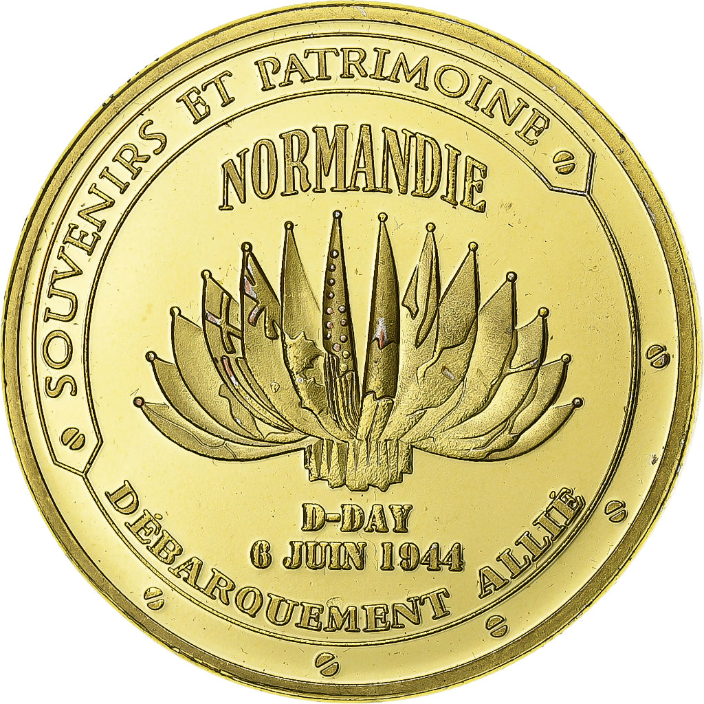 Frankrijk, Token, Sainte-Mère Eglise, Copper-nickel Aluminium, Souvenirs et