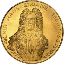 Reino Unido, medalha, Sir Hans Sloane, British Museum, Bronze, MS(63)