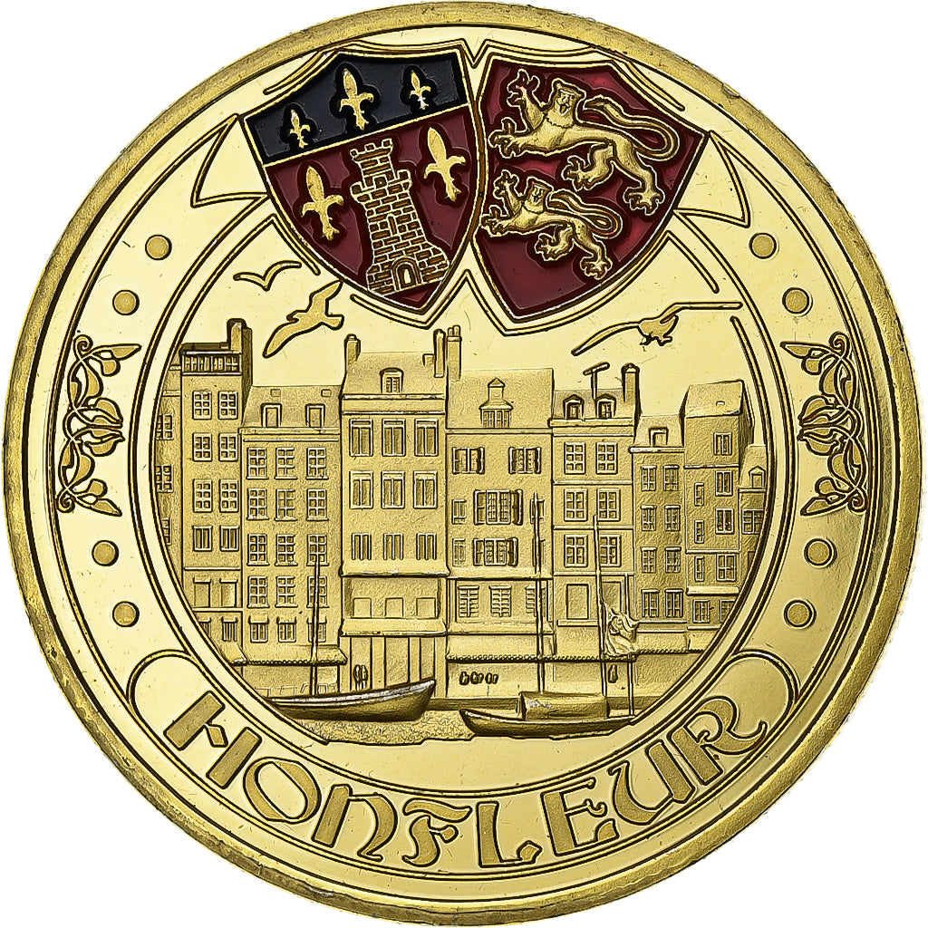 France, Jeton, 14/ Honfleur, Cupro-nickel Aluminium, SUP, Souvenirs et